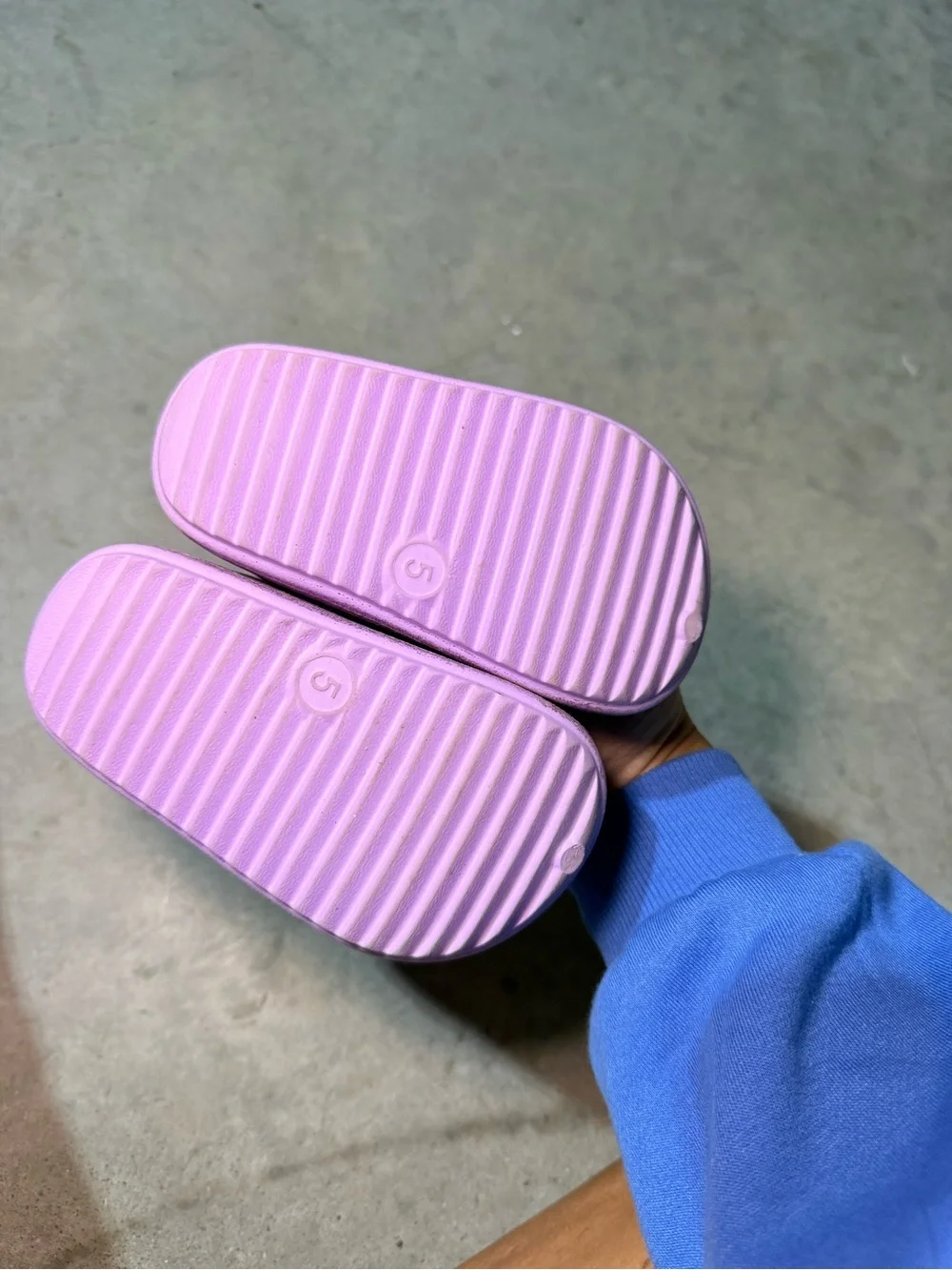 Cat & Jack Girls' Sparkle Slip-On Clogs - Lavender Pink